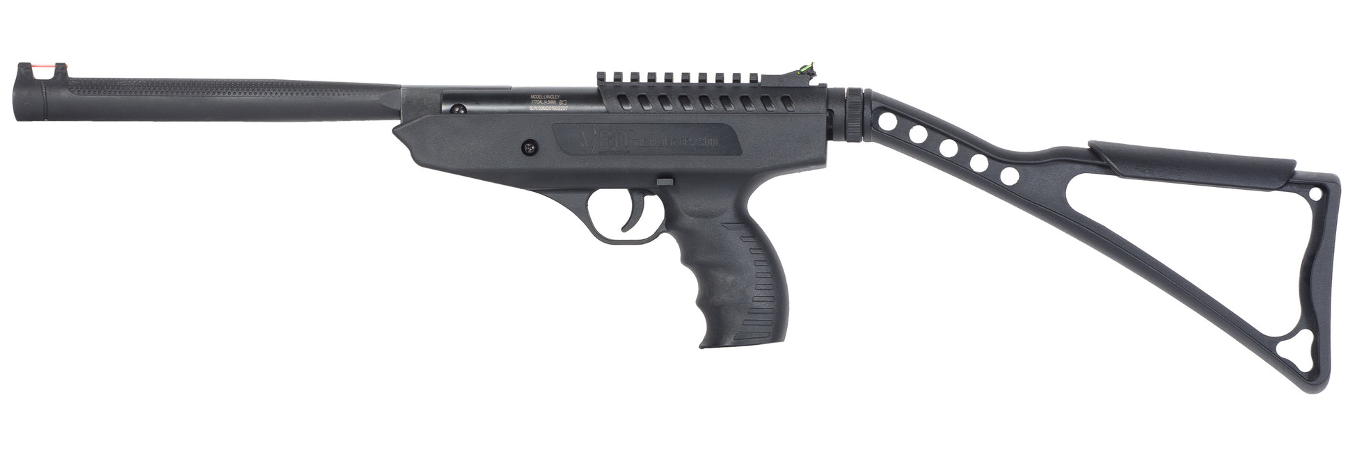 Vzduchová pištoľ B.O. Langley Pro Sniper, kal. 4,5 mm