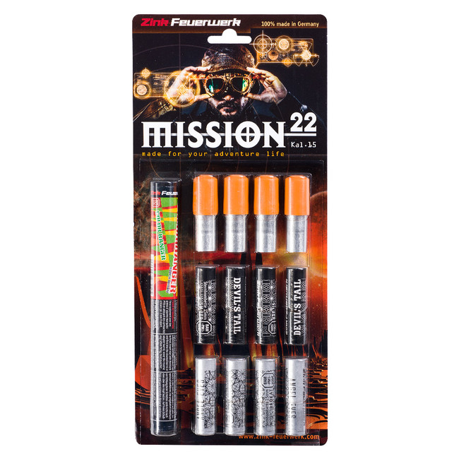 Svetlice signálne Mission, set 22 ks