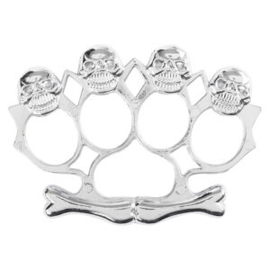 Boxer obranný 4 x Lebka, chróm