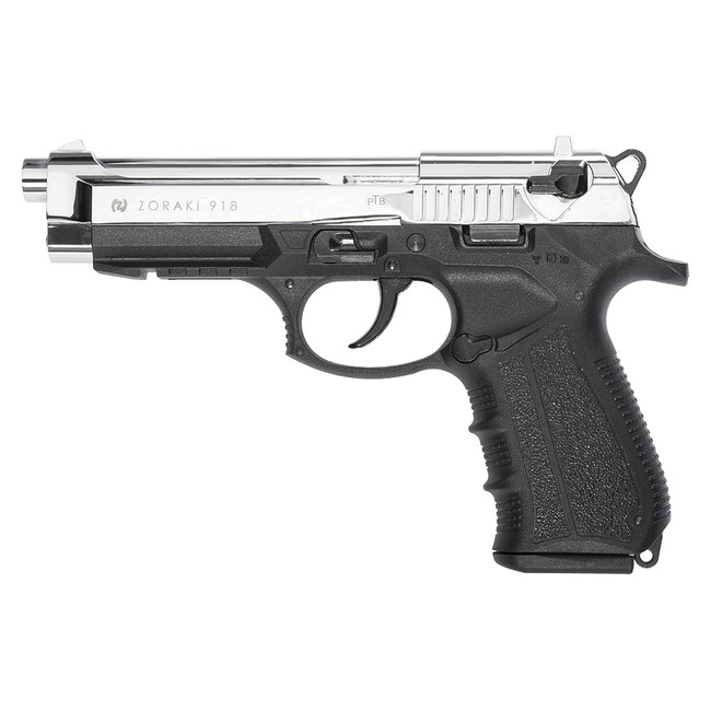 Plynová pištoľ Atak Zoraki 918, chróm, kal. 9 mm, P.A. Knall