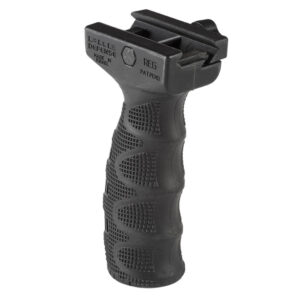 Predná taktická pogumovaná rukoväť, čierna REG