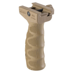 Predná taktická pogumovaná rukoväť, piesková REG