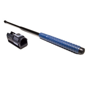 ESP teleskopický obušok 21" H kalený čierny, modrá rukoväť