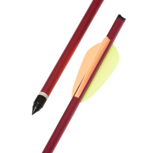 Šíp duralový 16" HalfMoon Ek Archery, červený 1 ks