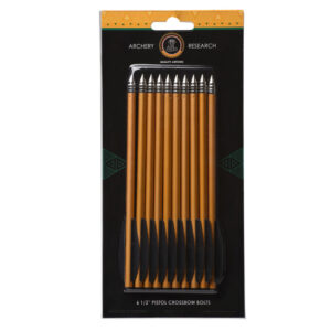 Šíp duralový 6,5" HalfMoon Ek Archery, 10 ks set