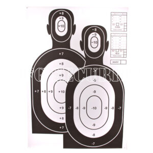 AFG terč s dvomi postavami