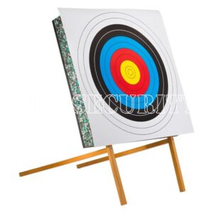 Terčovnica penová 60 x 60 x 10 cm Ek-Archery s dreveným stojanom
