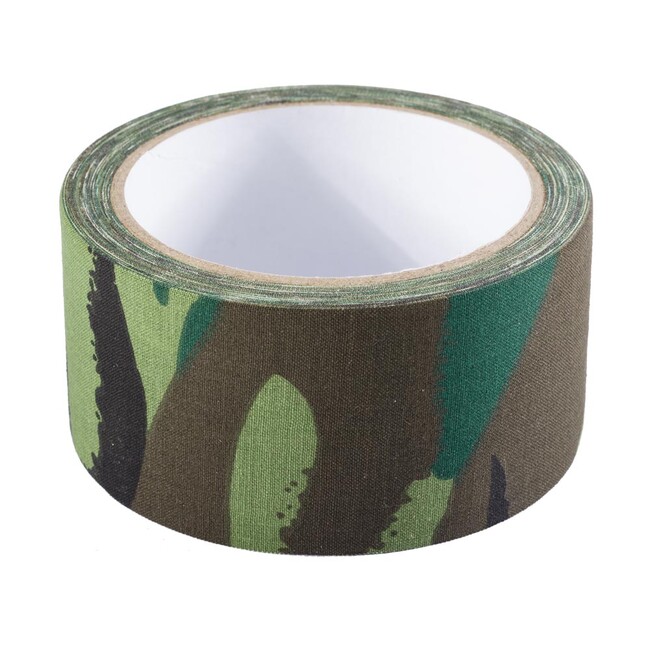 Textilná lepiaca páska MFH 5 cm x 10 m, woodland