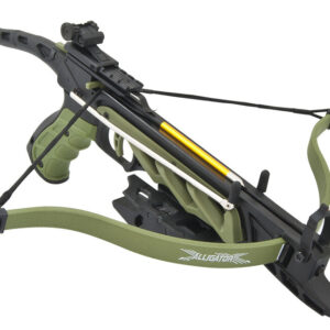 Kuša pištoľová Man Kung Alligator, 80 LBS, zelená