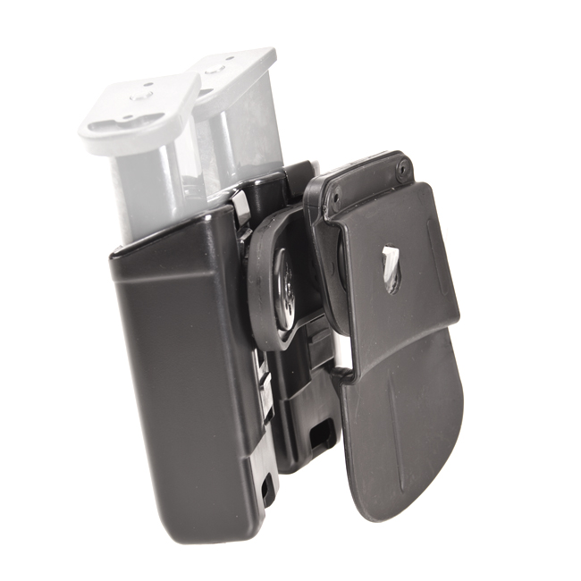 Puzdro rotačné plastové MH-MH-24 na dva zásobníky 9 mm Luger - CZ Scorpion EVO / GP Stribog