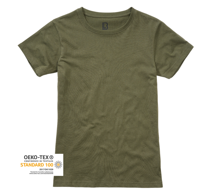 Dámske tričko Brandit olivové