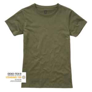 Dámske tričko Brandit, olivové - S