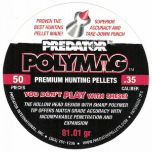 Diabolo JSB Predator PolyMag, kal. 9 mm, 50 ks