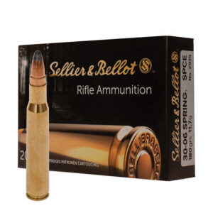 Guľový náboj Sellier & Bellot 30-06 Springfield SPCE 11,7g / 20 ks