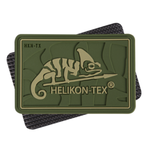 Helikon-Tex nášivka logo Patch PVC, olivová