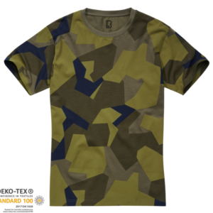 Pánske tričko Brandit, swedish camo - M