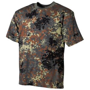 MFH pánske US Army tričko flecktarn 170 g / M2 - M