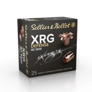Guľový náboj Sellier & Bellot .40 S&W XRG 8,4 g / 25 ks