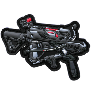 Nášivka PVC Ek-Archery kuša ADDER - velcro suchý zips