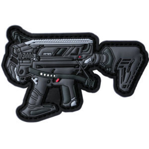 Nášivka PVC Ek-Archery kuša REVO 7 - velcro suchý zips