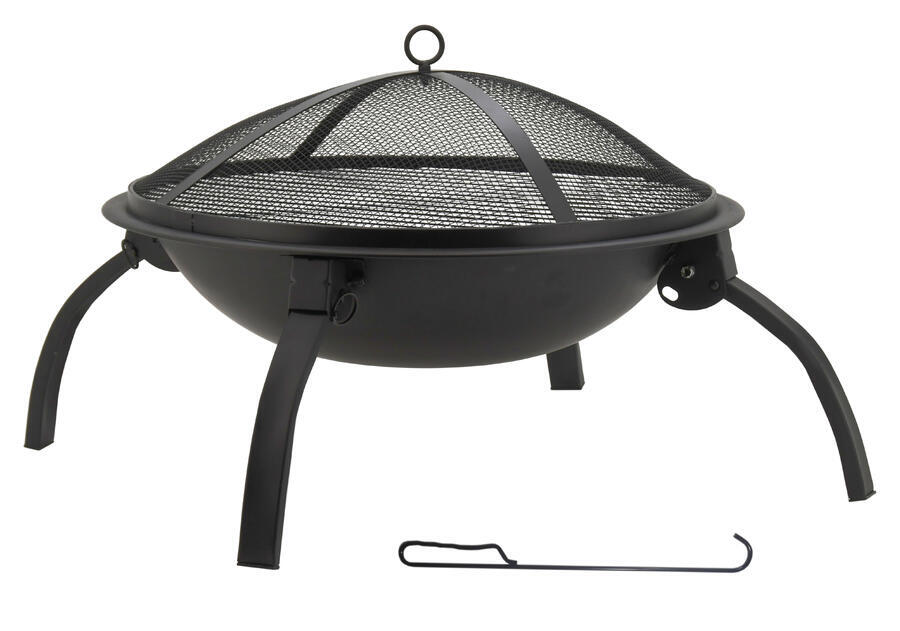 Ohnisko VESUV s grilovacou mriežkou a poklopom