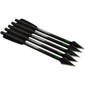 Šípy Warbolts karbónové, lovecké - ľahké 6,3" Steambow AR-séria, 5 ks