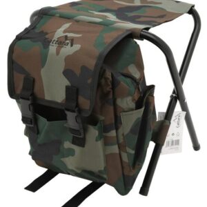 Skladacia stolička OLBIA ARMY s batohom