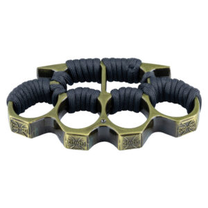 Boxer obranný s parakordom, mosadz