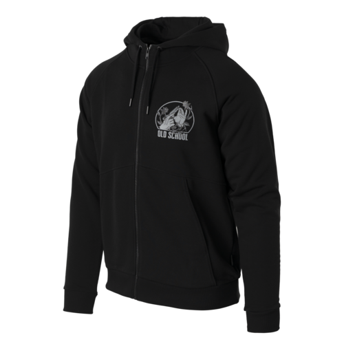 Mikina s kapucňou Helikon-Tex Old School, čierna - M