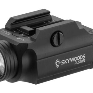 Taktické svietidlo s laserom SKYWOODS TYPHON PL510R - Picatinny